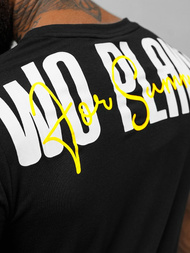 Ανδρικό μπλουζάκι μαύρο OZONEE O/T1277/3