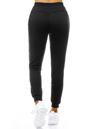 Γυναικείο παντελόνι φόρμας μαύρο OZONEE JS/KSW5006