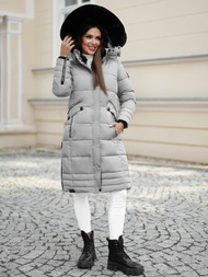 Γυναικείο μπουφάν Γκρί OZONEE O/W377Z