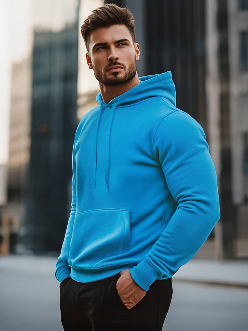 Ανδρικό Φούτερ χακί OZONEE JS/2009Z