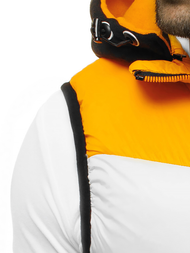 Ανδρικό αμάνικο μπουφάν μαύρο OZONEE N/6500