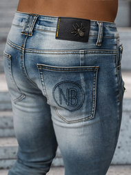 Ανδρικό τζιν παντελόνι μπλε OZONEE NB/MP0094BSZ