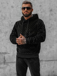 Ανδρικό σετ φόρμας μαύρο OZONEE O/3A82