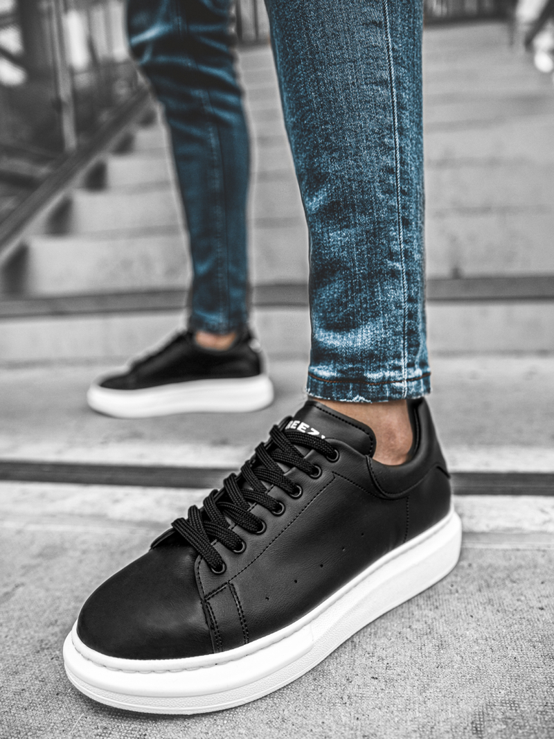 Ανδρικά Sneakers μαύρο OZONEE B/2051