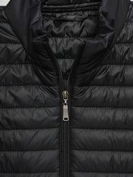 Γυναικείο αμάνικο μπουφάν μαύρο OZONEE JS/16M9072/392