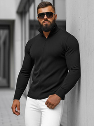 Ανδρικό πουλόβερ μαύρο OZONEE NB/MM6004/4Z