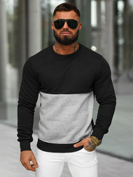 Ανδρικό Φούτερ μαύρο OZONEE JS/8B1305/3