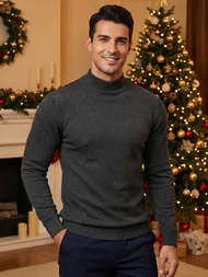 Ανδρικό πουλόβερ Γραφίτης OZONEE V/V24503Z