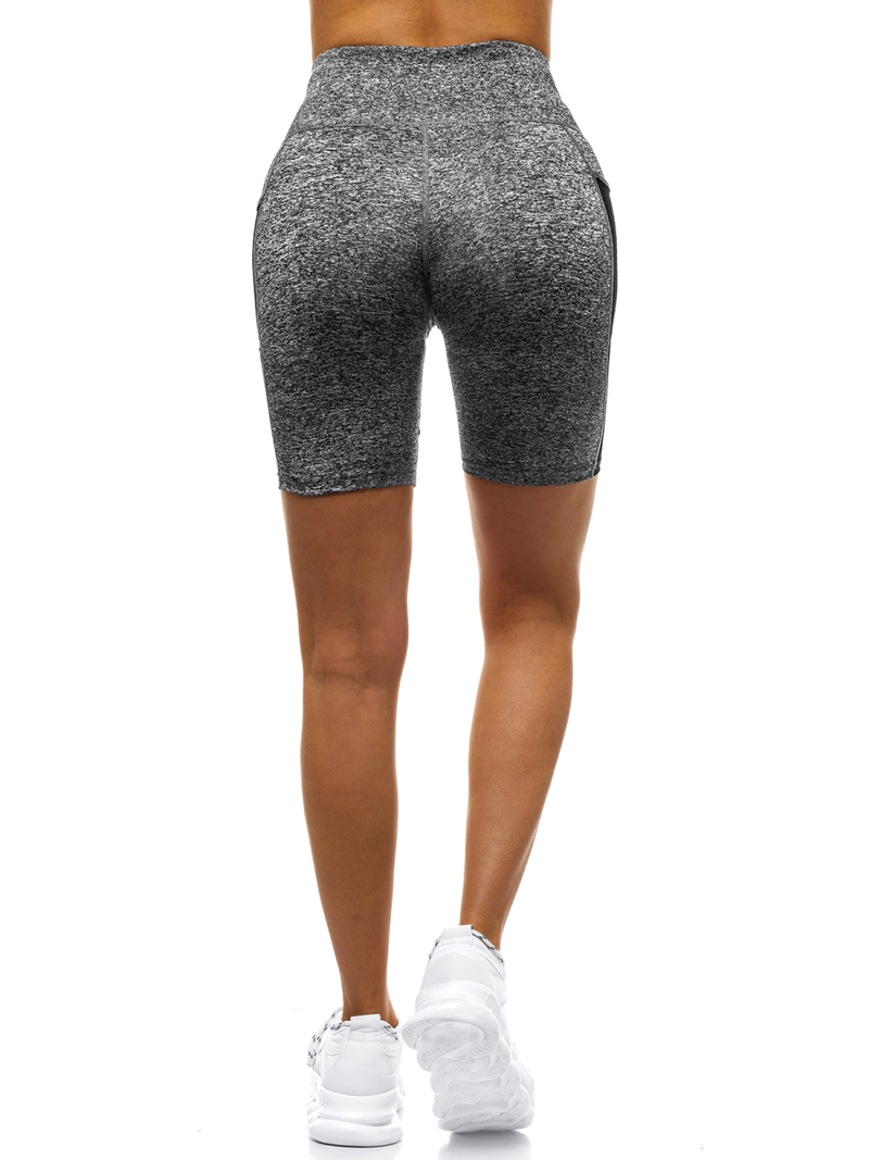 Γυναικείο σόρτς φόρμας γκρι OZONEE O/6693