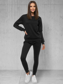 Γυναικεία αθλητική φόρμα μαύρη OZONEE 39