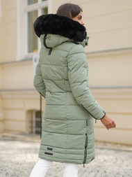 Γυναικείο μπουφάν mέντα OZONEE O/W377Z