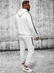 Ανδρικό σετ φόρμας λευκό OZONEE JS/8C8115/1