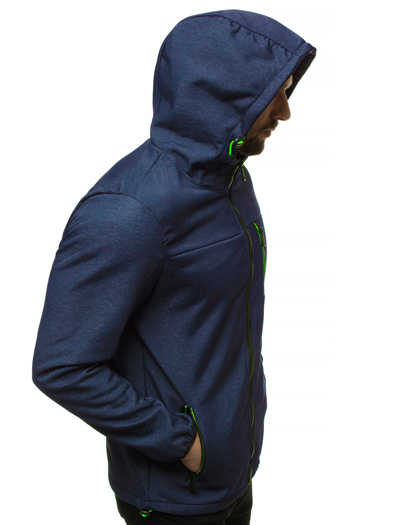 Ανδρικό μπουφάν Softshell ναυτικό μπλε OZONEE JS/KS2213