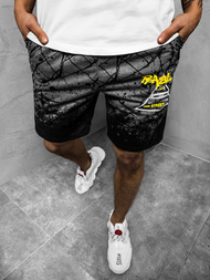 Ανδρικό σόρτς γραφίτη OZONEE JS/KK300162Z