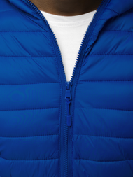 Ανδρικό μπουφάν μπλε OZONEE JS/LY35