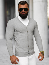 Ανδρικό πουλόβερ Γκρί OZONEE NB/MM6006/2Z