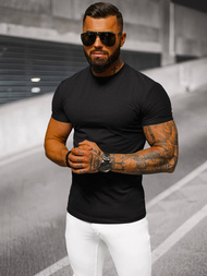 Ανδρικό μπλουζάκι μαύρο OZONEE NB/MT3001Z