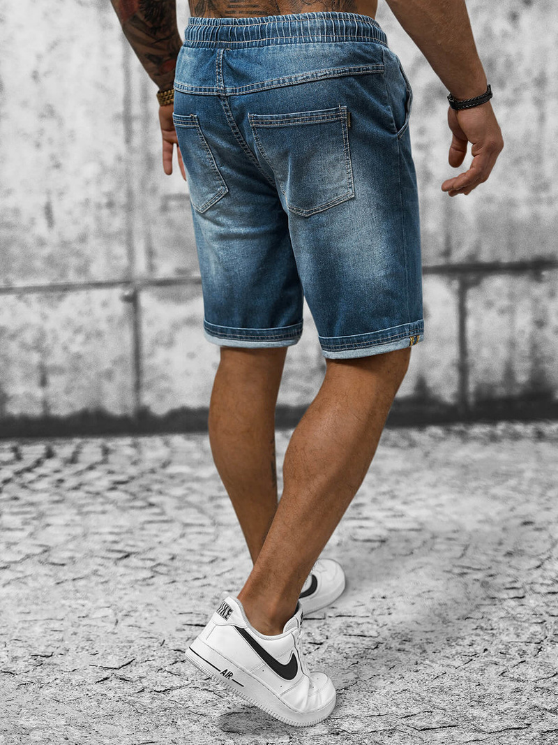 Ανδρικό σόρτς τζιν μπλε OZONEE NB/MP0276BC