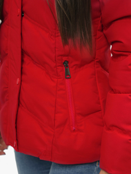 Γυναικείο χειμερινό μπουφάν το κόκκινο OZONEE JS/M9057/270