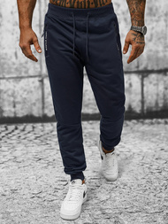 Ανδρικό παντελόνι φόρμας ναυτικό μπλε OZONEE JS/8K198