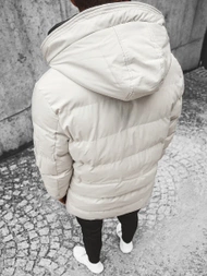 Ανδρικό χειμερινό μπουφάν Ανοιχτό-μπεζ OZONEE JS/M790/62