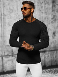 Ανδρικό πουλόβερ μαύρο OZONEE L/2500