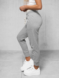 Γυναικείο παντελόνι φόρμας γκρι OZONEE O/10658