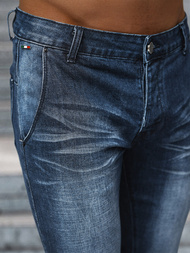 Ανδρικό τζιν παντελόνι Σκούρο μπλε OZONEE NB/MP0091BS