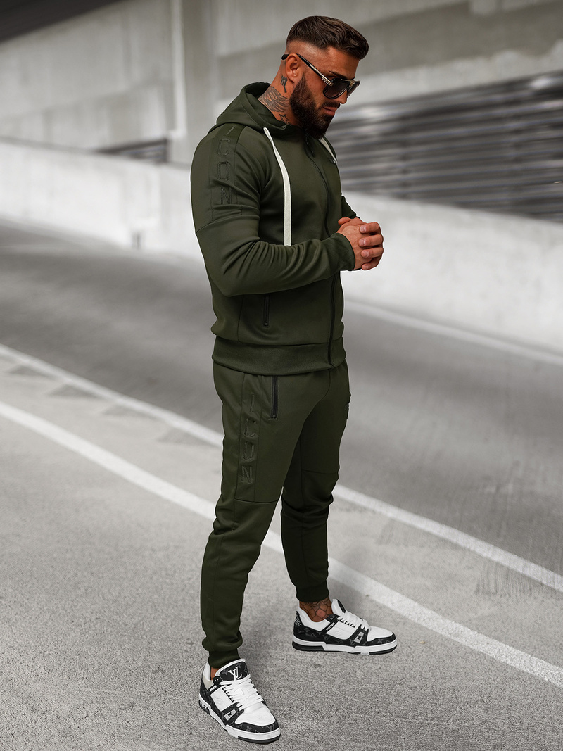 Ανδρικό σετ φόρμας xακί OZONEE O/LN11760