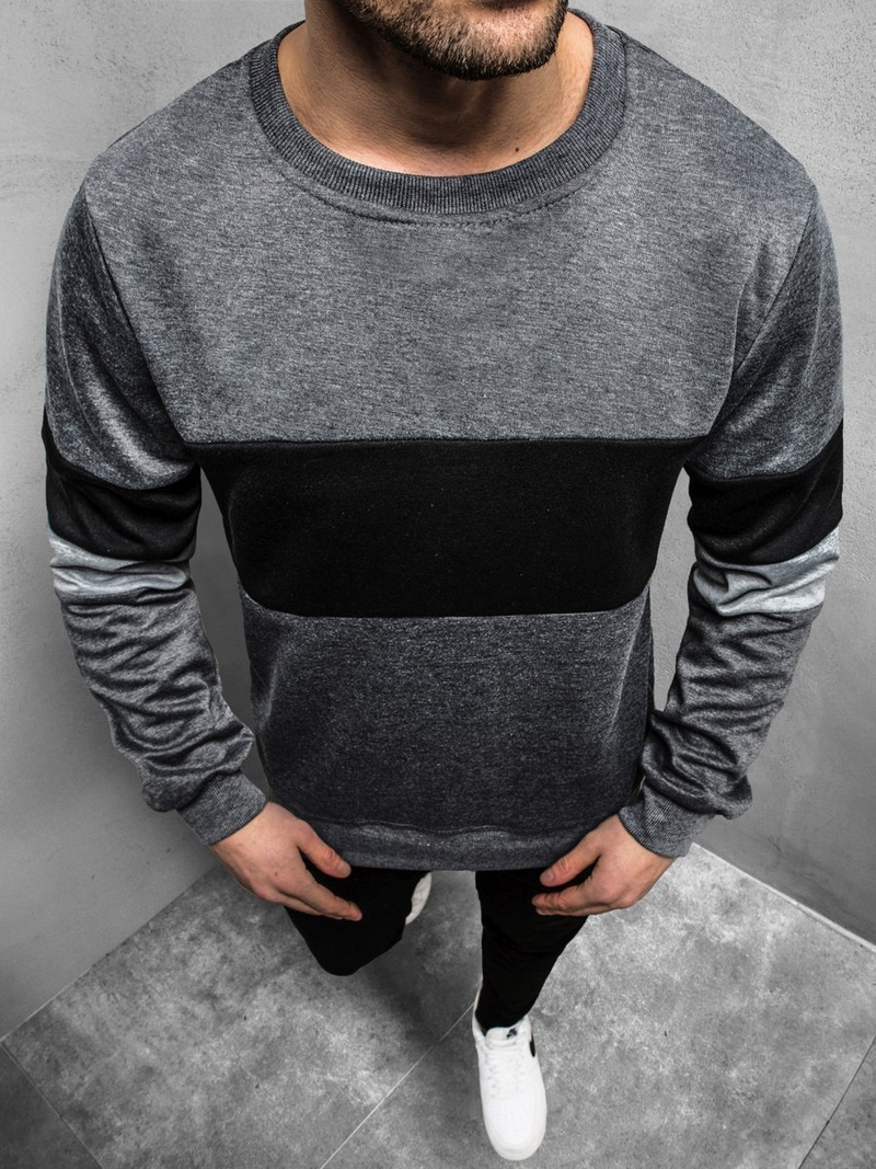 Ανδρικό Φούτερ γραφίτη OZONEE JS/JZ11039Z