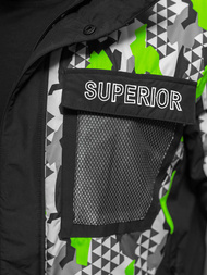 Ανδρικό μπουφάν καμουφλάζ-πράσινο OZONEE JS/M36/406