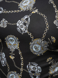 Ανδρικό μπλουζάκι μαύρο OZONEE O/PT012