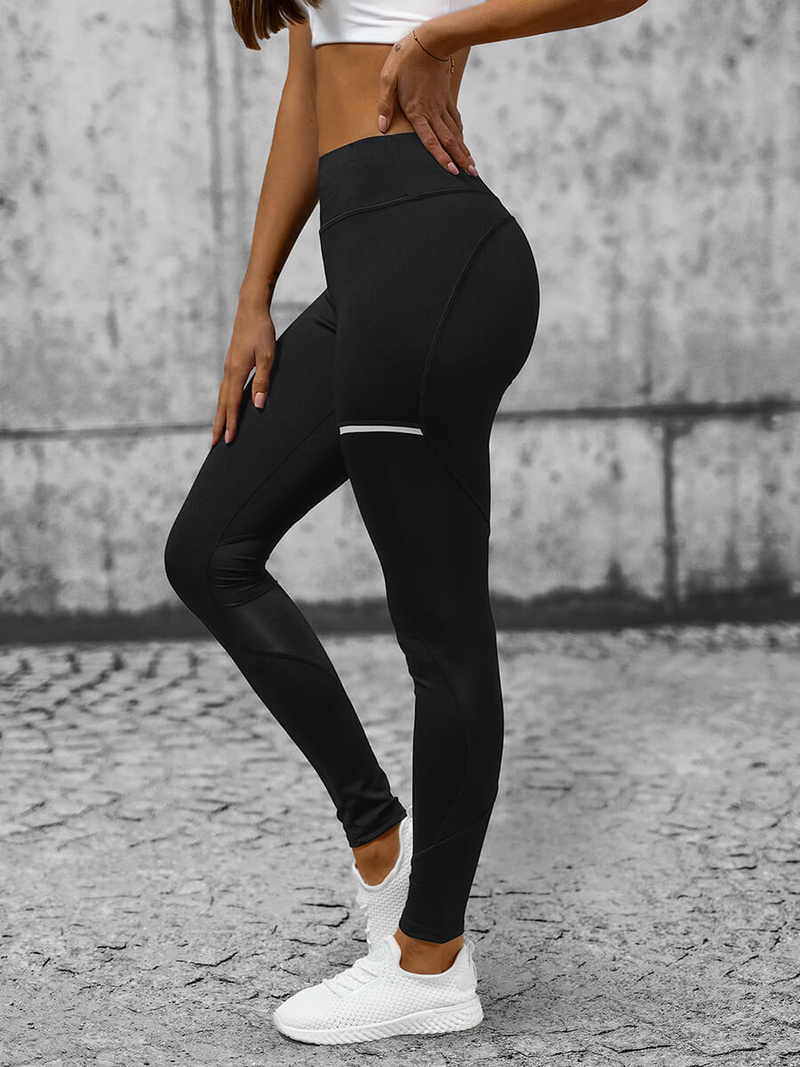 Γυναικείο κολάν μαύρο OZONEE O/YY9260