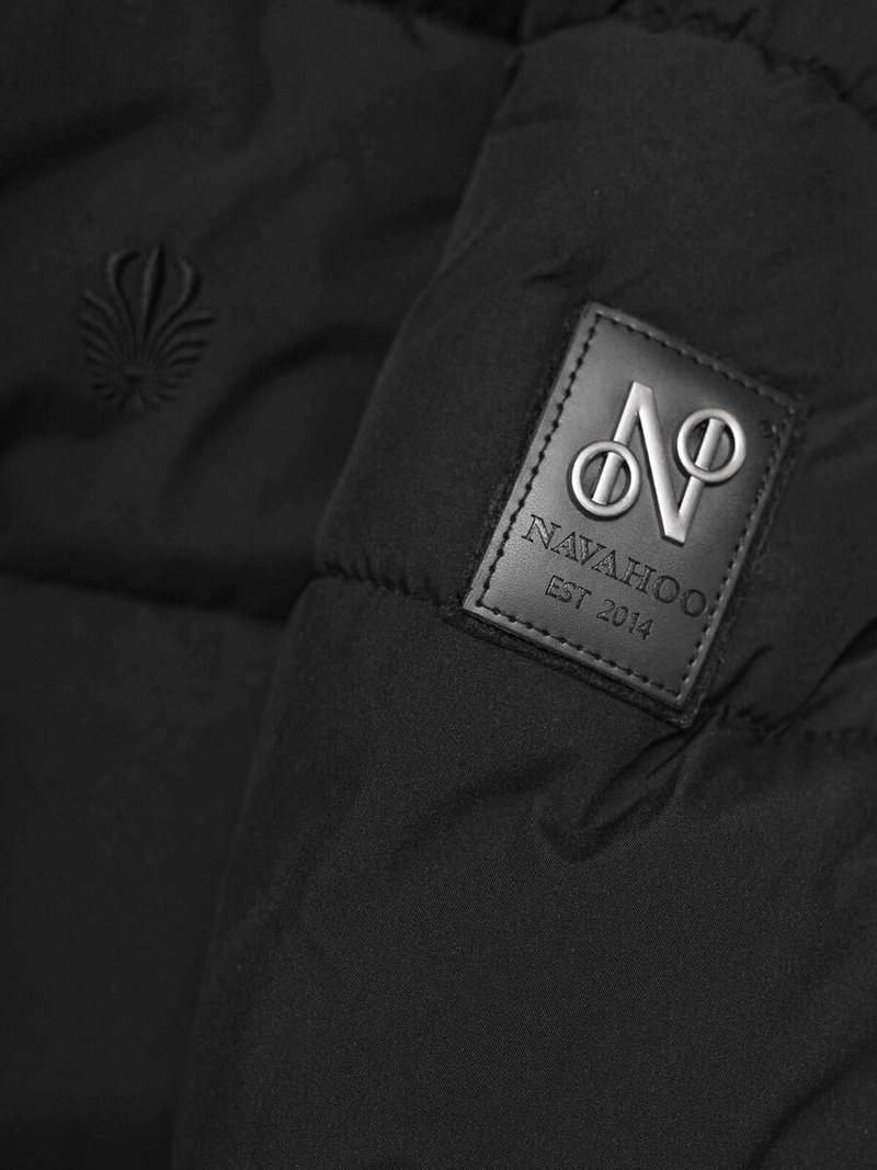 Γυναικείο μπουφάν μαύρο OZONEE O/W377Z