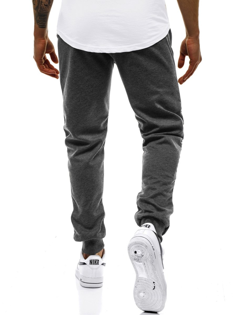 Ανδρικό παντελόνι φόρμας γραφίτη OZONEE JS/JZ11016