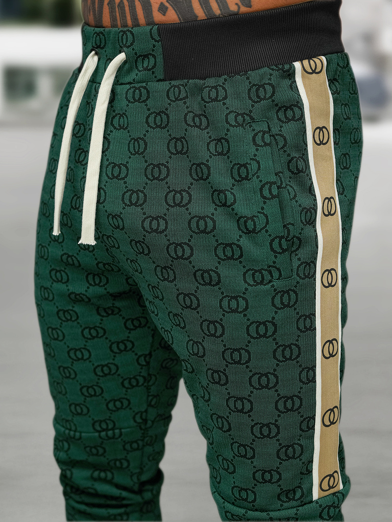 Ανδρικό σετ φόρμας Πράσινος OZONEE O/FF5110AB