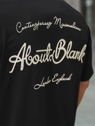 Ανδρικό μπλουζάκι μαύρο OZONEE O/QQ1195