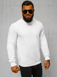 Ανδρικό Φούτερ λευκό OZONEE JS/2001-10Z