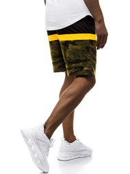 Ανδρικό σόρτς πράσινο OZONEE JS/KK300157