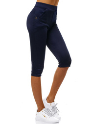 Γυναικείο κοντό κολάν ναυτικό μπλε OZONEE JS/1027/C4