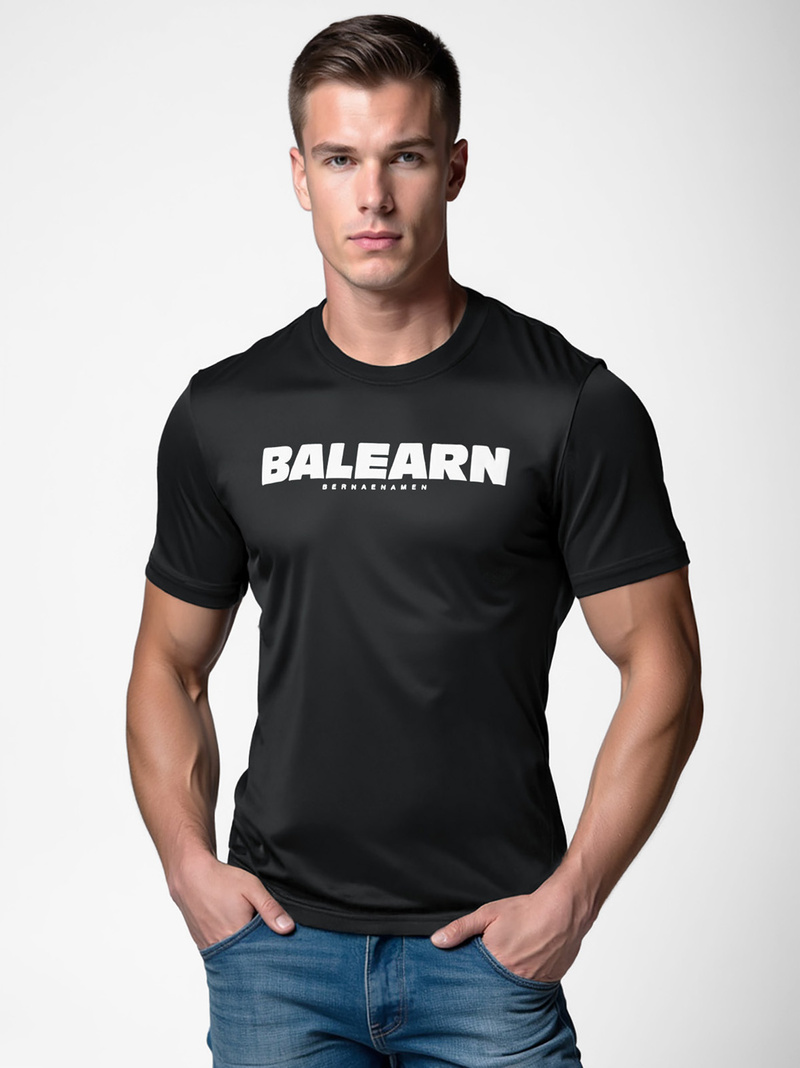 Ανδρικό μπλουζάκι μαύρο OZONEE NB/MT3135Z