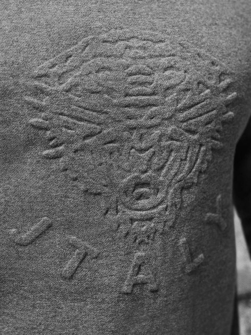 Ανδρικό Φούτερ γραφίτη OZONEE NB/MF2010