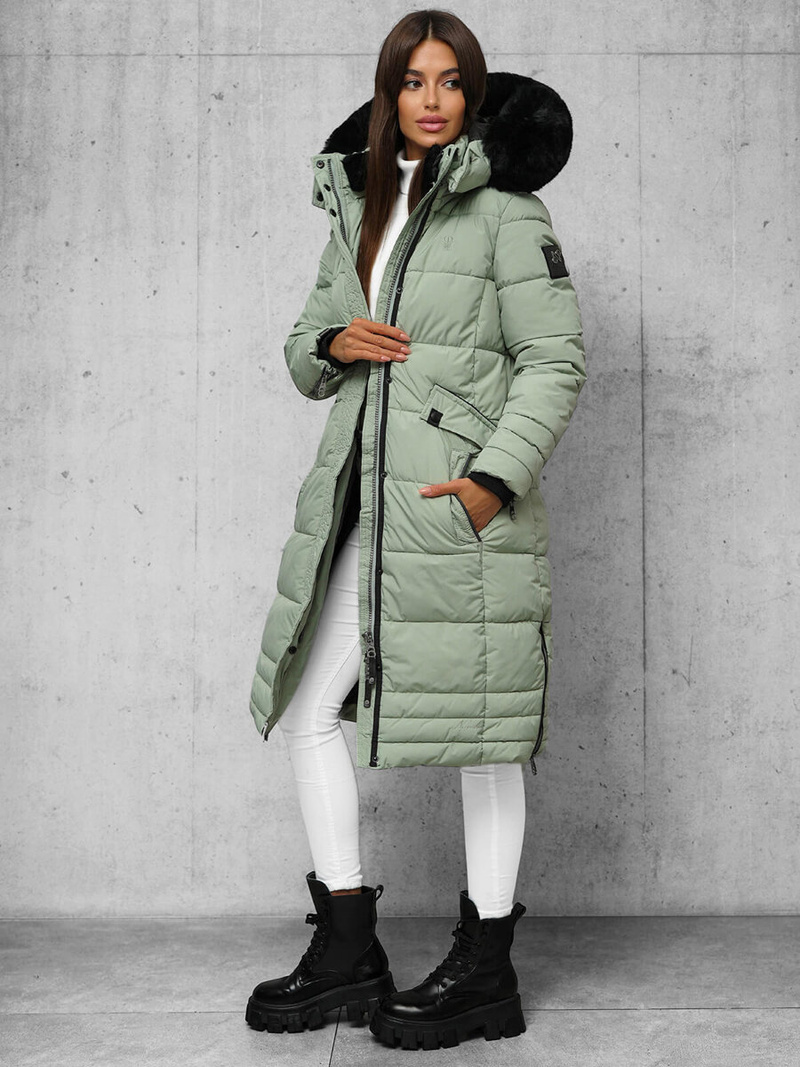 Γυναικείο μπουφάν mέντα OZONEE O/W377