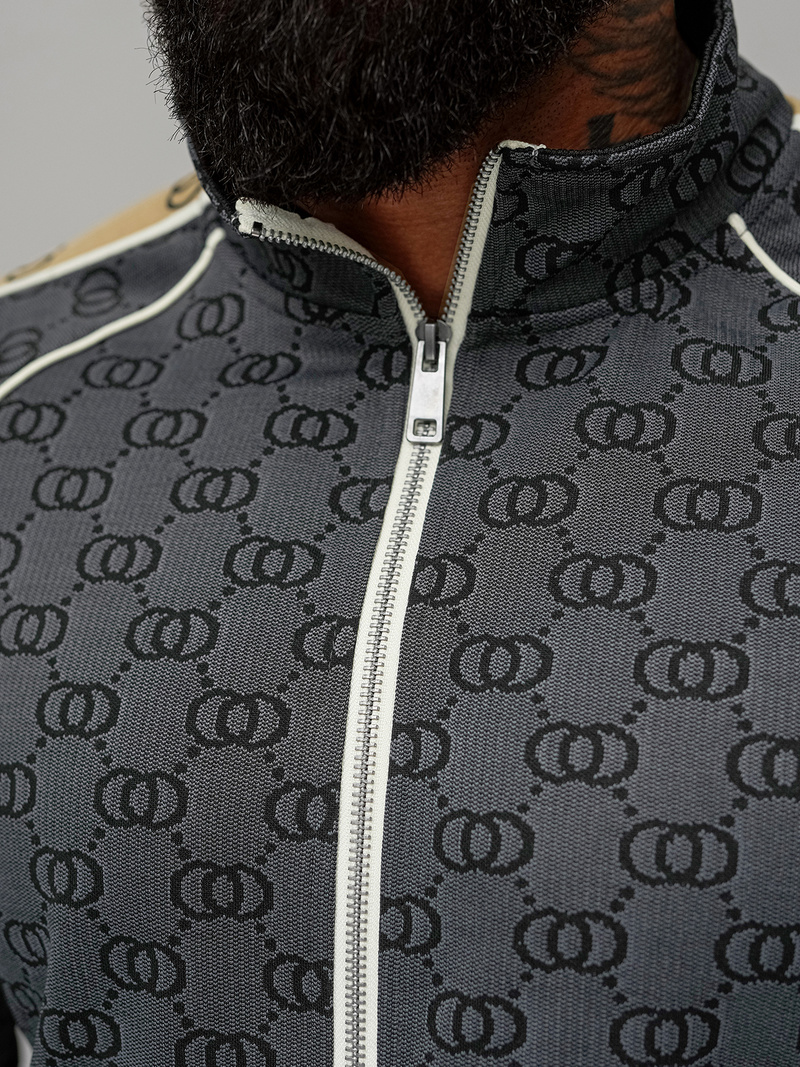 Ανδρικό σετ φόρμας μαύρο OZONEE O/FF5110AB