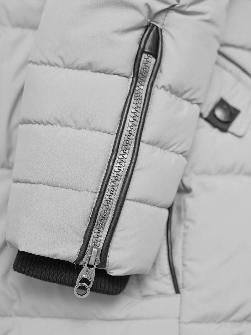 Γυναικείο μπουφάν Γκρί OZONEE O/W377