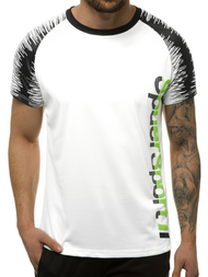 Ανδρικό μπλουζάκι λευκό OZONEE JS/KS2069