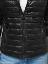 Γυναικείο μπουφάν μαύρο OZONEE O/H891Z