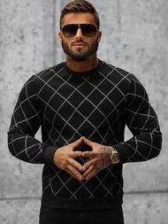 Ανδρικό Φούτερ μαύρο OZONEE O/D7459