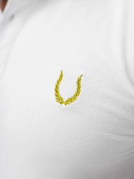 Ανδρική μπλούζα polo λευκό OZONEE O/QQ1337