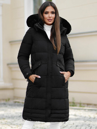 Γυναικείο μπουφάν μαύρο OZONEE O/W377Z